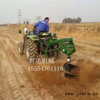 拖拉機(jī)懸掛式植樹(shù)打孔機(jī)電線桿子挖坑機(jī)價(jià)格果園苗木施肥挖坑機(jī)車