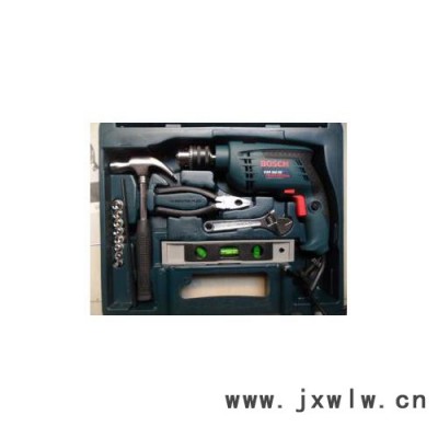博世(Bosch)沖擊鉆 電鉆套裝（正反轉電子調速 GSB10RE 10mm)-JR