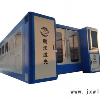 山東鵬沃廠家供應(yīng)保定PW-G2040F-C光纖激光切割機(jī) 金屬激光切割機(jī)