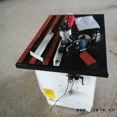 悍博小型木工機(jī)械修邊機(jī) 雙面涂膠板材封邊機(jī) 手動封邊機(jī) 曲直線封邊機(jī)