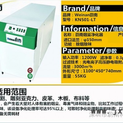 工業(yè)激光打標(biāo)機(jī)煙塵臭味凈化處理過濾