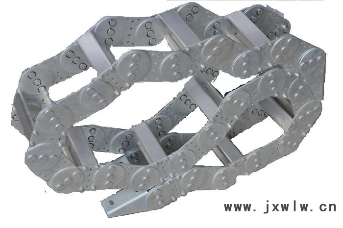 數(shù)控雕刻機(jī)金屬全封閉拖鏈tlg175超長滲碳型工程鋼制拖鏈直銷