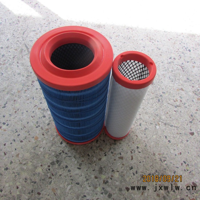 供應徐工裝載機玉柴發(fā)動機配件860134058 D7327-1109101空氣濾清器濾芯(玉柴原廠）