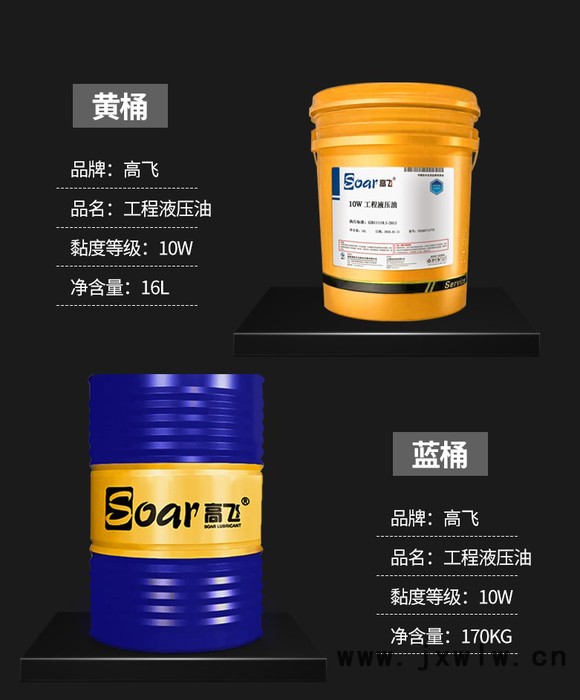 高飛 10W 工程液壓油   抗磨液壓油  170kg  歡迎咨詢  各種工程機(jī)械設(shè)備潤滑油  兼容發(fā)動機(jī)油