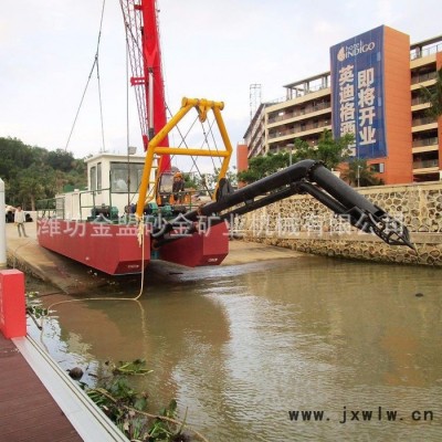 浙江客戶定制小型采砂船 6寸泵小型采砂船發(fā)動(dòng)機(jī)功率