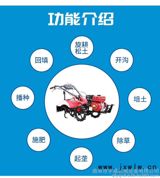 發(fā)動(dòng)機(jī)翻地松土機(jī) 自走式農(nóng)田翻整機(jī) 山區(qū)耕地開(kāi)溝機(jī)批發(fā)