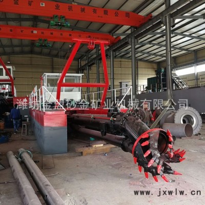 江蘇河道抽沙船 8寸尾礦庫小型抽沙船使用多大馬力發(fā)動機