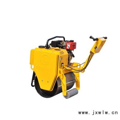 280kg汽油發(fā)動機(jī)機(jī)械傳動，自動離心離合，驅(qū)動 靜液壓傳動單元手扶單鋼輪壓路機(jī)路得威**