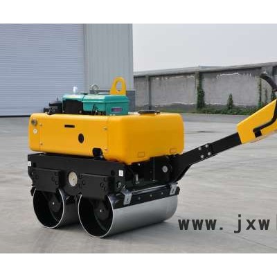 760kg柴油發(fā)動機機械傳動人力轉(zhuǎn)向定量液壓馬達(dá)手扶雙鋼輪壓路機路得威廠家品牌直銷