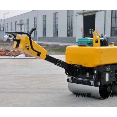 760kg柴油發(fā)動機(jī)機(jī)械傳動人力轉(zhuǎn)向定量液壓馬達(dá)手扶雙鋼輪壓路機(jī)路得威廠家品牌直銷