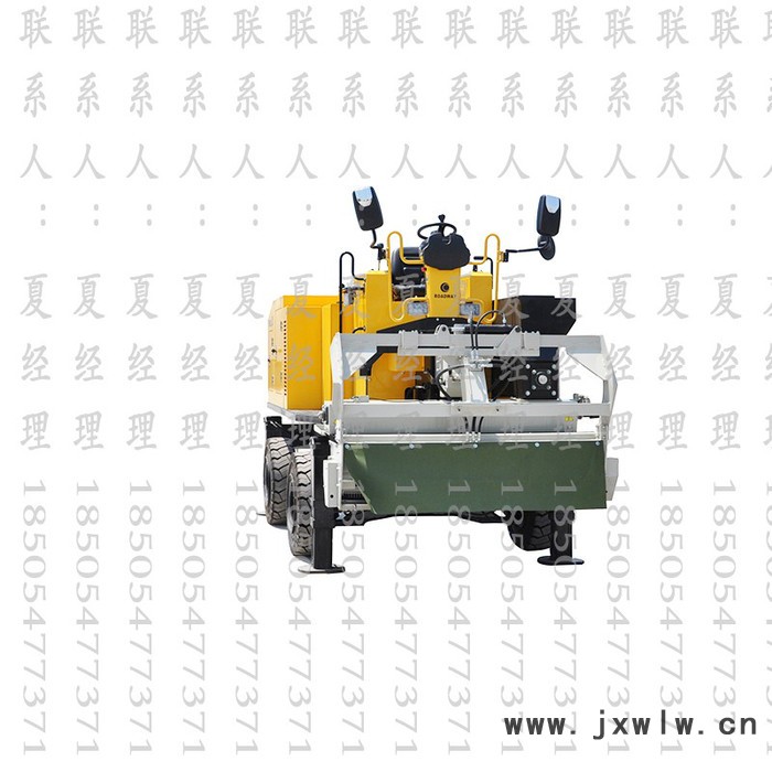 撒料機，路得威RWSL11渦輪增壓柴油發(fā)動機高精度加工布料輥撒料均勻金剛砂撒料機，金剛砂，金鋼砂撒料機，金鋼砂，
