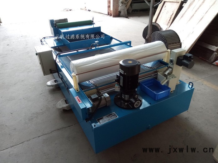 RF系列滾輪成型機(jī)用紙帶過(guò)濾系統(tǒng)(圖) 滾壓機(jī)過(guò)濾設(shè)備