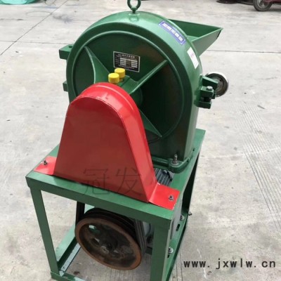 冠發(fā) 樹枝木頭粉碎設備 小型中藥粉碎機 高產(chǎn)量糧食粉碎機