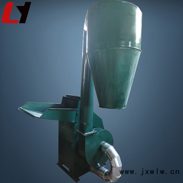 新品風(fēng)機式粉碎機 飼料粉碎設(shè)備 600型飼料顆粒破碎機