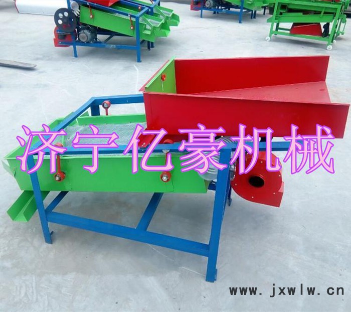 分離設(shè)備廠家供應(yīng) 億豪牌**滾筒振動篩 供應(yīng)家用糧食加工機械清糧機 **飼料
