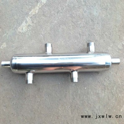 鄭州壁掛爐地暖水力分壓器 鍋爐耦合罐 2進(jìn)2出節(jié)能壓力平衡器 混水罐節(jié)能