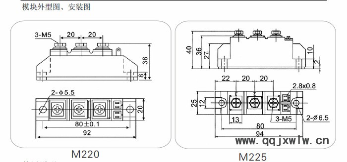 古杭州國晶MTC110可控硅（晶閘管）模塊適用于電焊機(jī)、變頻器、交直流電機(jī)控制.工業(yè)加熱控制.各種整流電源