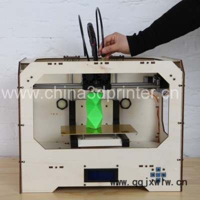 供應創(chuàng)立德Createbot高精度3D打印機 雙噴頭膠合板