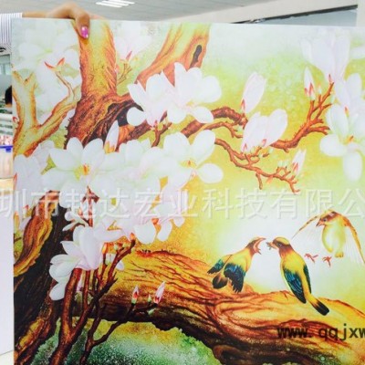 木板櫥柜門3D打印機|藝浪板衣柜門彩印設備|能都打印木板的印花機