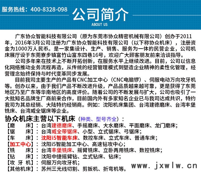 威全帶鋸床