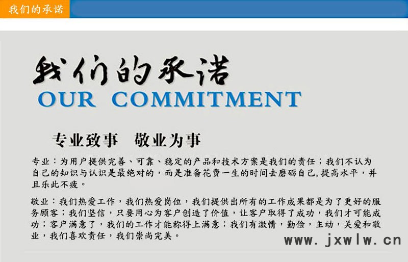 我們的承諾
