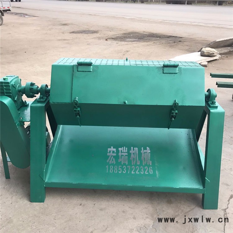 安遠(yuǎn)鐵除銹翻新拋光機(jī)自制滾筒拋光機(jī) 