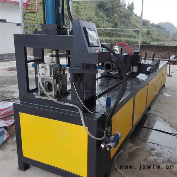 小導管開槽機河南益工小導管沖孔機