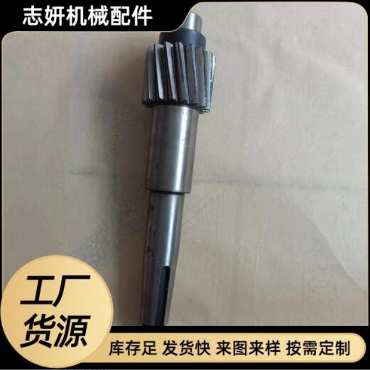廠家加工斜齒輪軸直齒輪傳動齒輪軸加工非標定制硬齒面齒輪