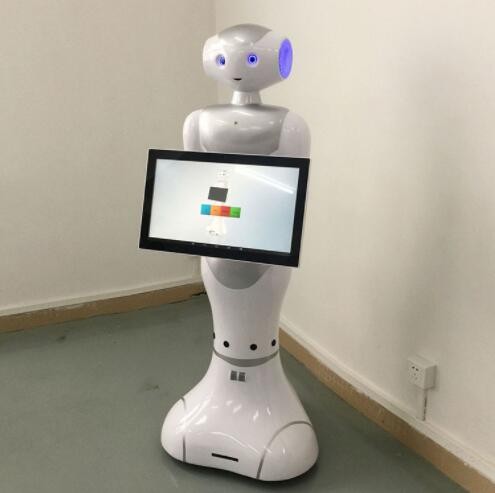 金融專用智能機器人銀行專用智能服務機器人銀行迎賓接待機器人