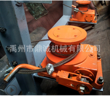 礦用120型渦輪卷筒 皮帶機手搖漲緊裝置 800皮帶機手動漲緊左右型